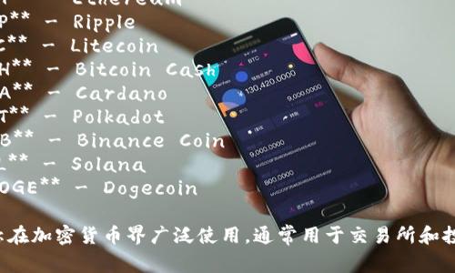 以下是一些常见加密货币的英文简称：

1. **BTC** - Bitcoin
2. **ETH** - Ethereum
3. **XRP** - Ripple
4. **LTC** - Litecoin
5. **BCH** - Bitcoin Cash
6. **ADA** - Cardano
7. **DOT** - Polkadot
8. **BNB** - Binance Coin
9. **SOL** - Solana
10. **DOGE** - Dogecoin

这些简称在加密货币界广泛使用，通常用于交易所和投资平台。