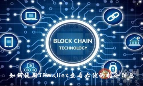 如何使用TPWallet查看大佬的持仓信息