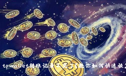 : tpwallet转账记录不见了？教你如何快速恢复
