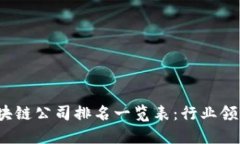 2023年全球区块链公司排名一览表：行业领军者与