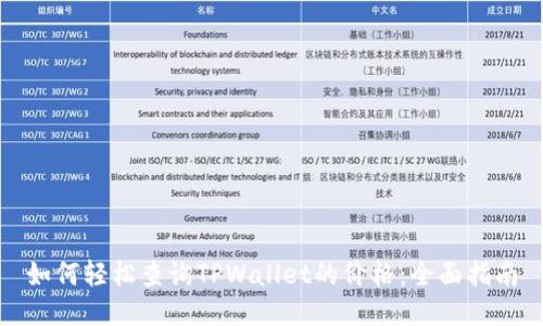 如何轻松查询TPWallet的价格：全面指南