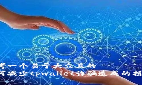 思考一个易于大众且的  
如何减少tpwallet诈骗造成的损失？