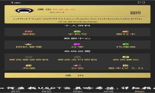 如何查找USDT交易哈希值:详细指南